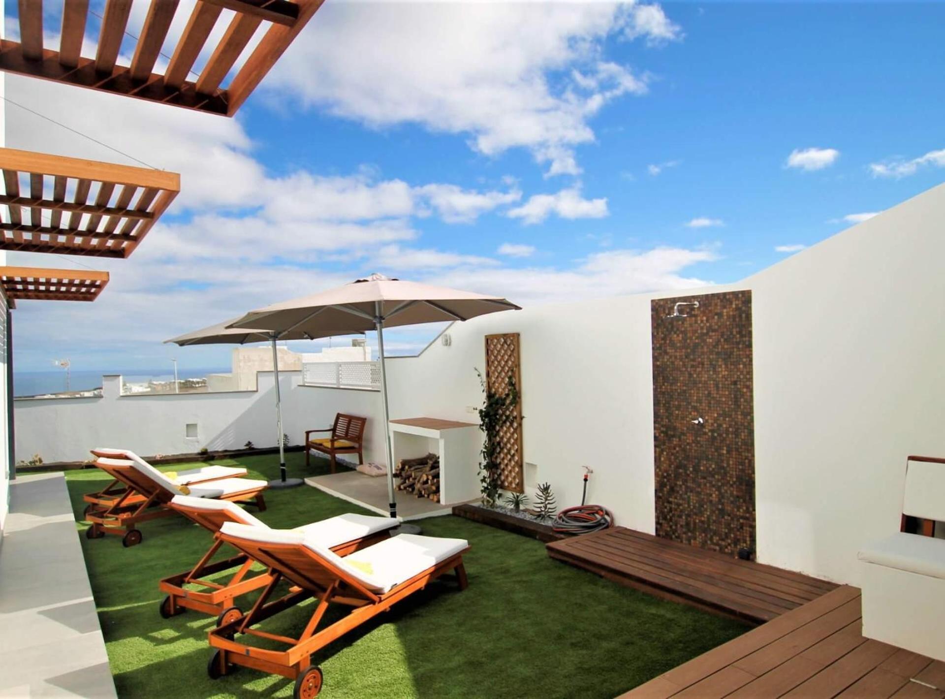 ティアス Holiday House And Spa Lanzaroteヴィラ エクステリア 写真